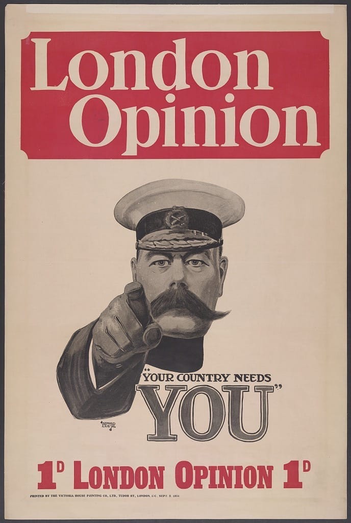 Lord Kitchener Points at Statistical Probabilities. We Want YOU to Join the 42%